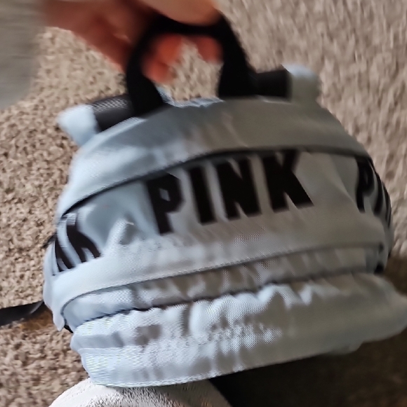 AWESOME RARE VSPINK Colorblock CAMPUS Backpack - Picture 8 of 12